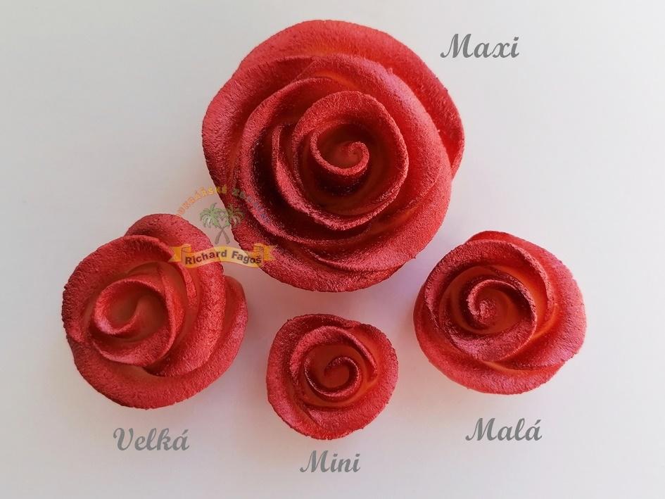 Dortová růže Mini - rubínová