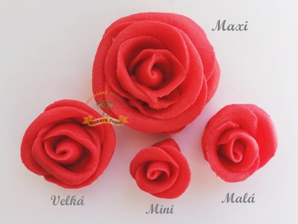 Dortová růže Mini - červená