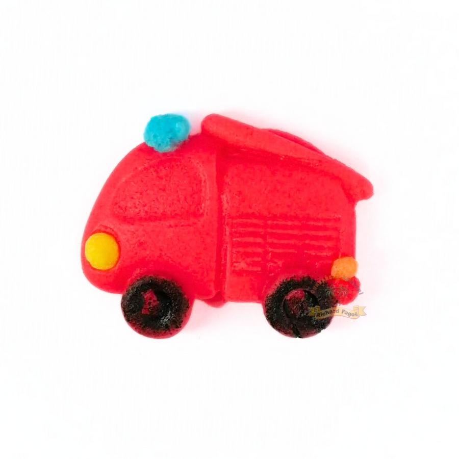 Mini autíčko červené hasiči 5g
