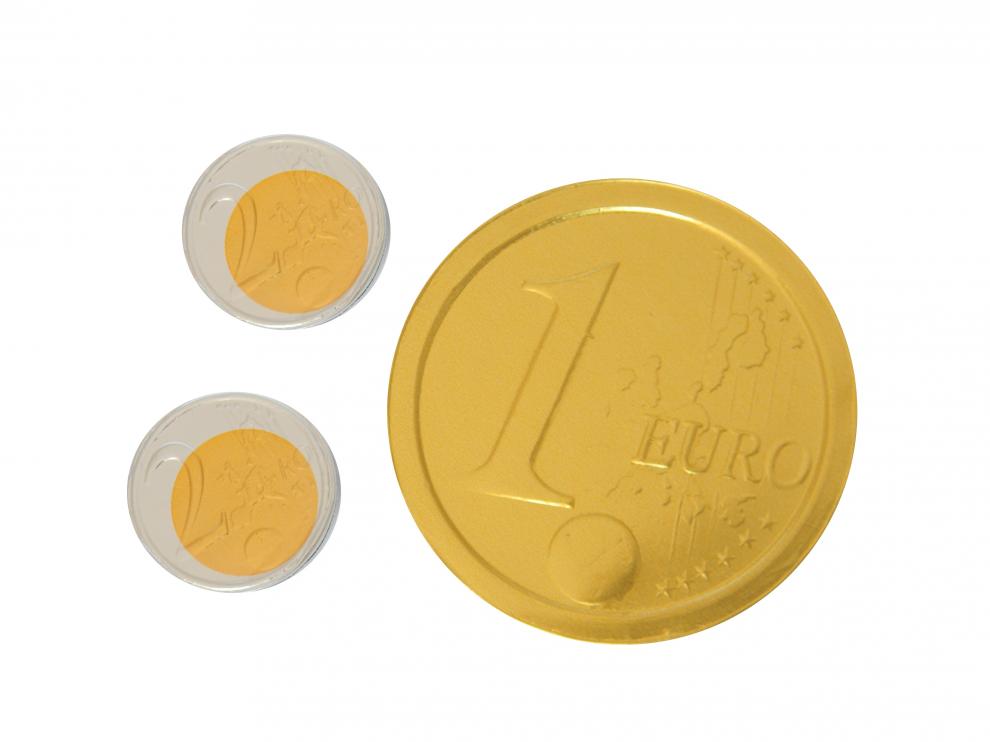 Čokoládové mince EURO