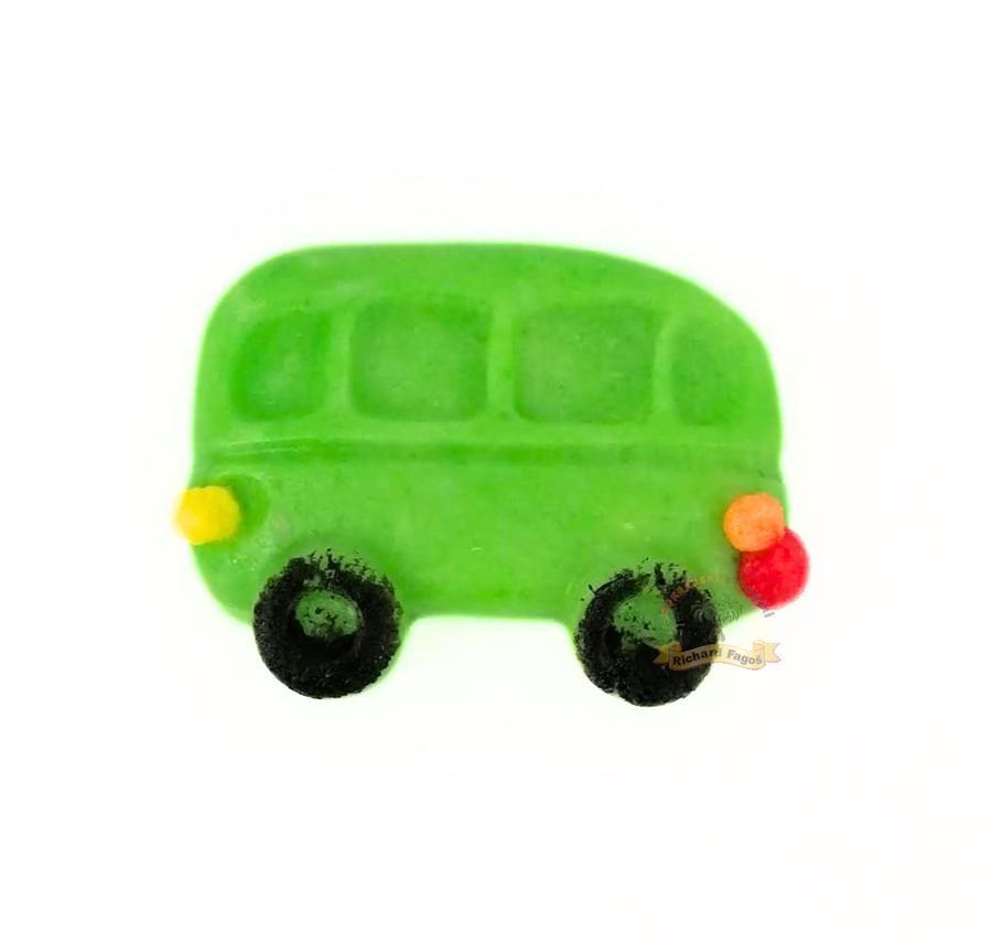 Mini autíčko zelené autobus 5g