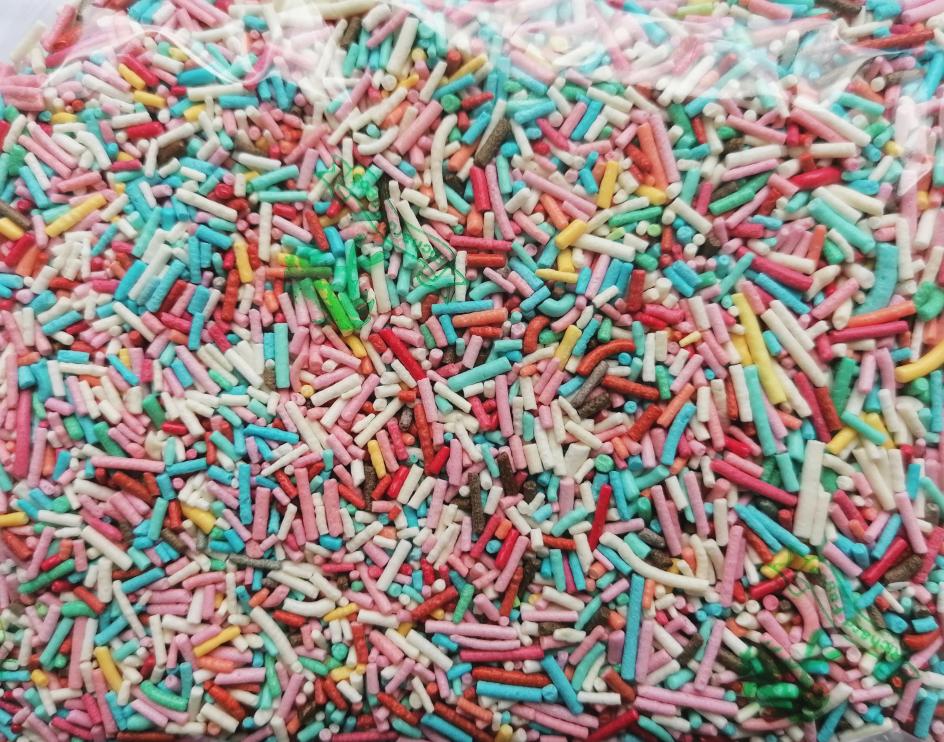 Cukrové tyčinky barevné 30g