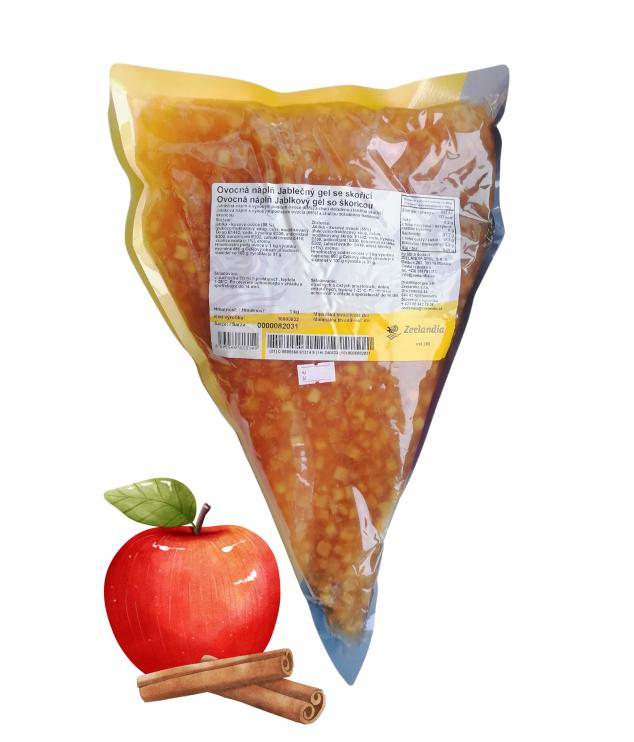 Ovocný gel jablko se skořicí 1kg